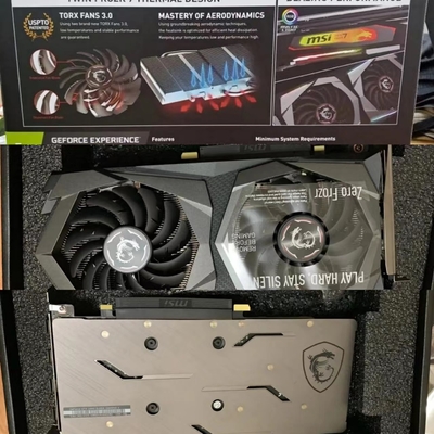 1830MHz MSI GeForce GTX 1660 SUPER GAMING X 6GB Kartu Grafis TU116 NO LHR