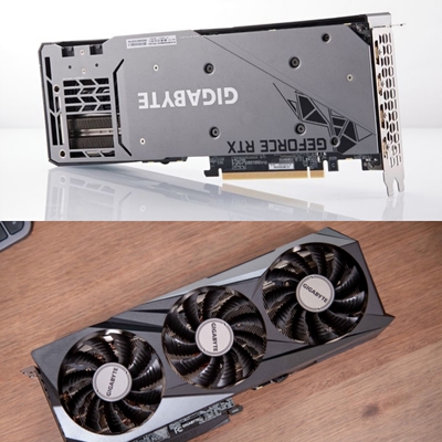 Kartu Grafis Rig Penambangan GIGABYTE 8GB RTX 3060 Ti OC 8 Pin 1750MHz