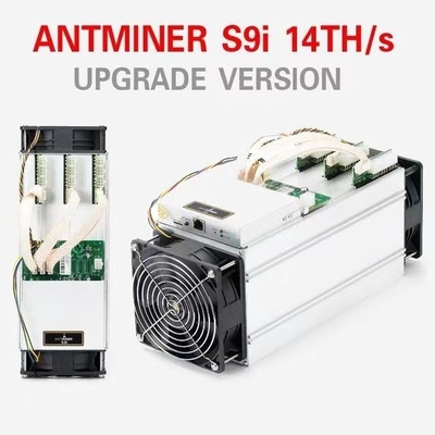 BTC Antminer S9i Bekas ke-14 1350W 75dB Dengan Chip SAMSUNG ASIC 10nm