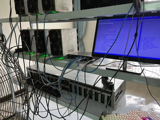 75dB Canaan Avalon Miner 1246 3230w Mesin Penambangan Avalon 93TH/S
