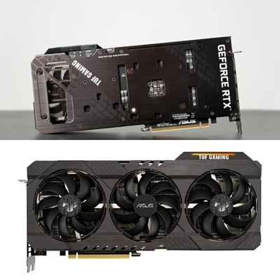 290W ASUS TUF GeForce RTX 3060TI OC 8GB 8pin 1665-1695MHz Hitam