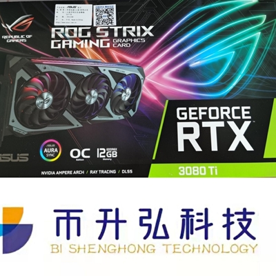 GA102-225 Kartu Grafis Rig Penambangan ASUS GeForce RTX 3080Ti OC 12GB