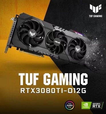 GA102-225 Kartu Grafis Rig Penambangan ASUS GeForce RTX 3080Ti OC 12GB
