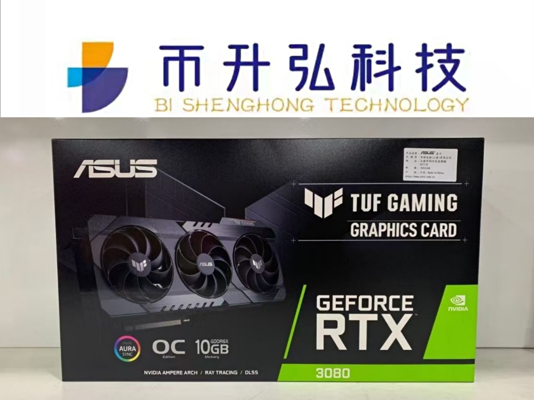 19000MHz ASUS RTX 3080 TUF 10G OC NO LHR NVIDIA AMPER ARCH 7680*4320