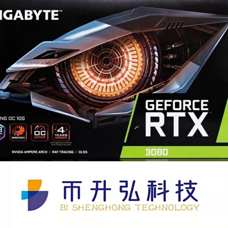 8704 CUDA Mining Rig Kartu Grafis 1800MHz GIGABYTE GEFORCE RTX 3080 GAMING OC 10GB